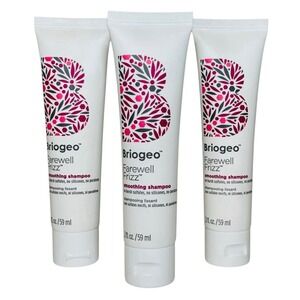 Briogeo Farewell‎ Frizz Smoothing Shampoo 3x Tubes Sealed 2 fl oz/59 ml Each NEW